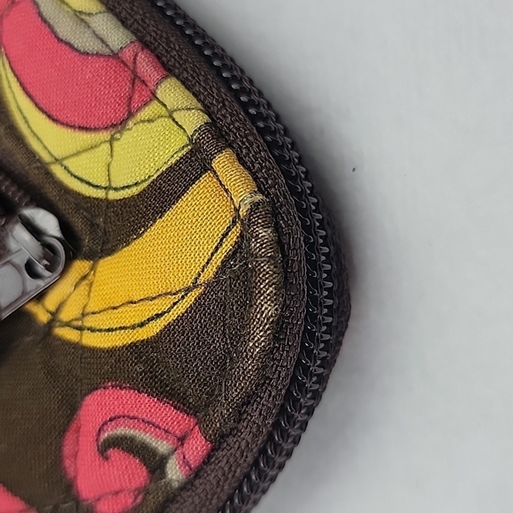 Vera Bradley Puccini patterned quilted printed wallet / clutch - Picture 6 of 6